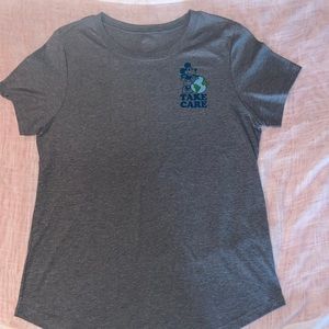 Women’s Mickey Mouse Earth Tee- Size M Tall